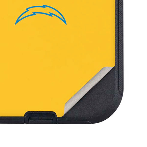 NFL Los Angeles Chargers Yellow Performance Series Otterbox Defender iPhone Skin