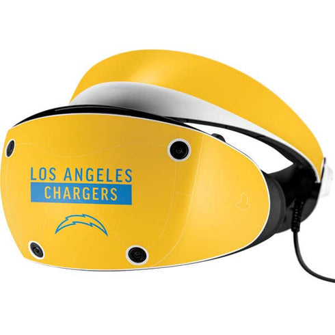 NFL Los Angeles Chargers Yellow Performance Series PlayStation VR2 Skin