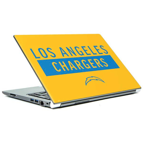 NFL Los Angeles Chargers Yellow Performance Series Portege Z30t/Z30t-A Skin