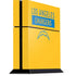 NFL Los Angeles Chargers Yellow Performance Series PS4 Console Skin