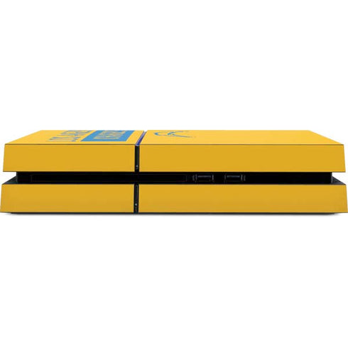 NFL Los Angeles Chargers Yellow Performance Series PS4 Console Skin