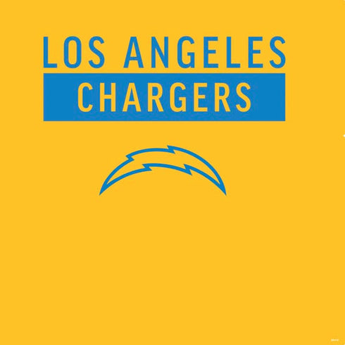 NFL Los Angeles Chargers Yellow Performance Series PS4 Slim Skin