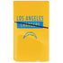 NFL Los Angeles Chargers Yellow Performance Series PS5 Slim Disk Bundle Skin