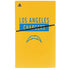 NFL Los Angeles Chargers Yellow Performance Series PS5 Slim Digital Edition Bundle Skin