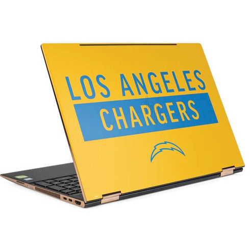 NFL Los Angeles Chargers Yellow Performance Series HP Spectre Skin