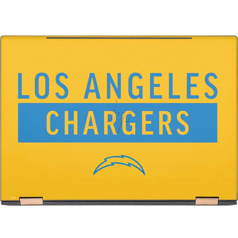 NFL Los Angeles Chargers Yellow Performance Series HP Spectre Skin