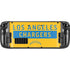NFL Los Angeles Chargers Yellow Performance Series Steam Deck Handheld Gaming Computer Skin