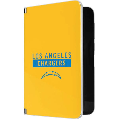 NFL Los Angeles Chargers Yellow Performance Series Surface Duo Skin