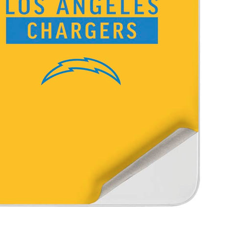 NFL Los Angeles Chargers Yellow Performance Series Surface Duo Skin