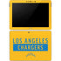 NFL Los Angeles Chargers Yellow Performance Series Surface Go Skin