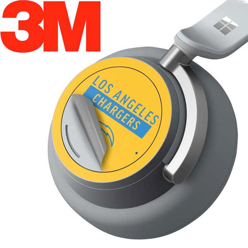 NFL Los Angeles Chargers Yellow Performance Series Surface Headphones Skin