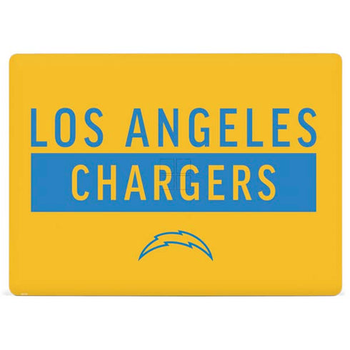 NFL Los Angeles Chargers Yellow Performance Series Surface Laptop 2 Skin