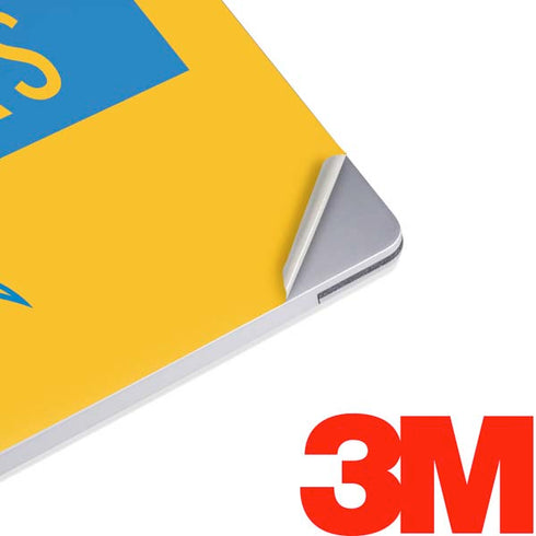 NFL Los Angeles Chargers Yellow Performance Series Surface Laptop 2 Skin