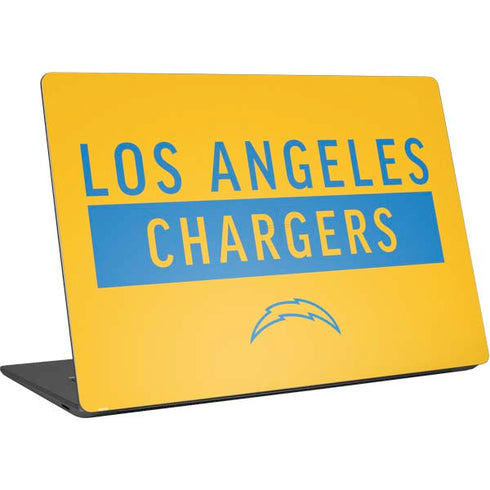 NFL Los Angeles Chargers Yellow Performance Series Surface Laptop 4 15in Skin