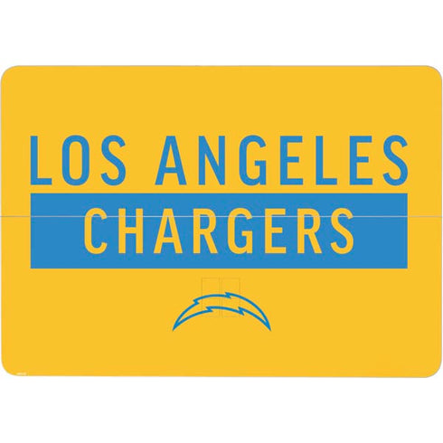 NFL Los Angeles Chargers Yellow Performance Series Surface Laptop Studio Skin