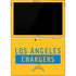 NFL Los Angeles Chargers Yellow Performance Series Surface Pro 7 Skin