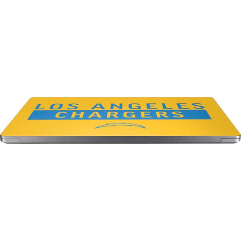 NFL Los Angeles Chargers Yellow Performance Series Universal Laptop 12in (9.8 x 6.8in) Skin