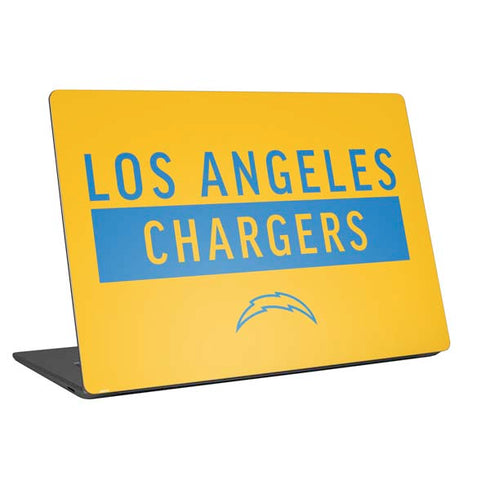 NFL Los Angeles Chargers Yellow Performance Series Universal Laptop 14in (11.4 x 8.2in) Skin