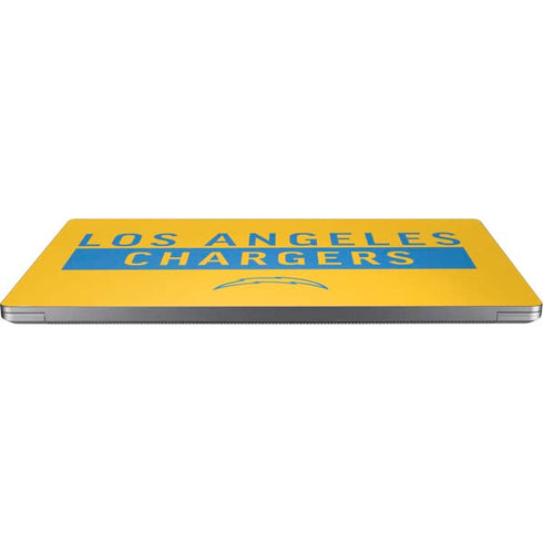 NFL Los Angeles Chargers Yellow Performance Series Universal Laptop 14in (11.4 x 8.2in) Skin