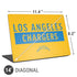 NFL Los Angeles Chargers Yellow Performance Series Universal Laptop 14in (11.4 x 8.2in) Skin