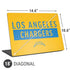 NFL Los Angeles Chargers Yellow Performance Series Universal Laptop 18in (14.6 x 10.6in) Skin
