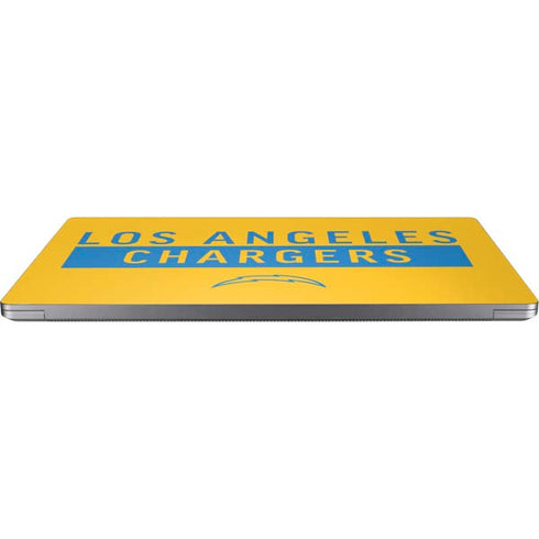 NFL Los Angeles Chargers Yellow Performance Series Universal Laptop 18in (14.6 x 10.6in) Skin