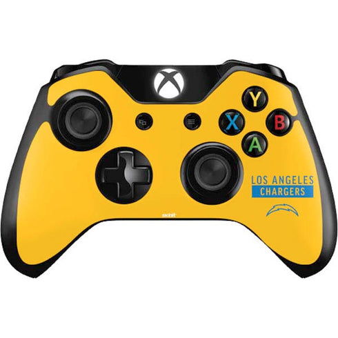 NFL Los Angeles Chargers Yellow Performance Series Xbox One Controller Skin