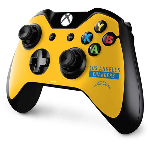 NFL Los Angeles Chargers Yellow Performance Series Xbox One Controller Skin