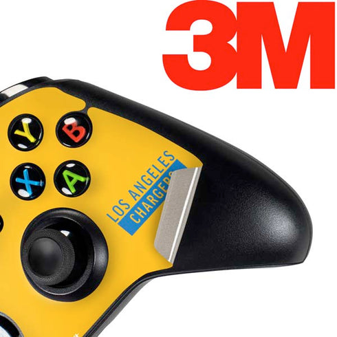 NFL Los Angeles Chargers Yellow Performance Series Xbox One Controller Skin