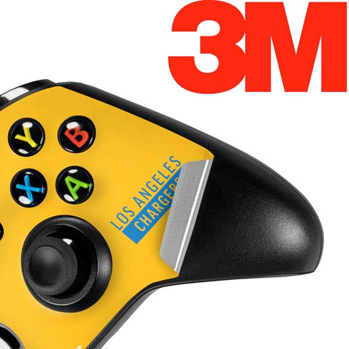 NFL Los Angeles Chargers Yellow Performance Series Xbox One X Controller Skin