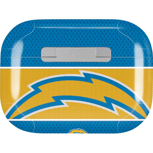 NFL Los Angeles Chargers Zone Block Apple AirPods Pro Skin