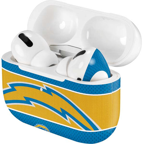 NFL Los Angeles Chargers Zone Block Apple AirPods Pro Skin