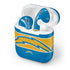 NFL Los Angeles Chargers Zone Block Apple AirPods Skin