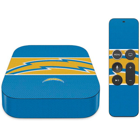 NFL Los Angeles Chargers Zone Block Apple TV Skin