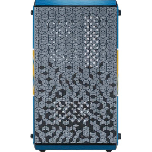 NFL Los Angeles Chargers Zone Block Cooler Master MasterBox Q300L Mini Tower Skin