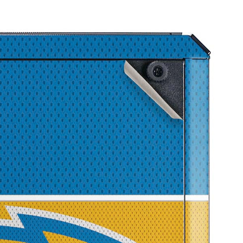 NFL Los Angeles Chargers Zone Block Cooler Master MasterBox Q300L Mini Tower Skin