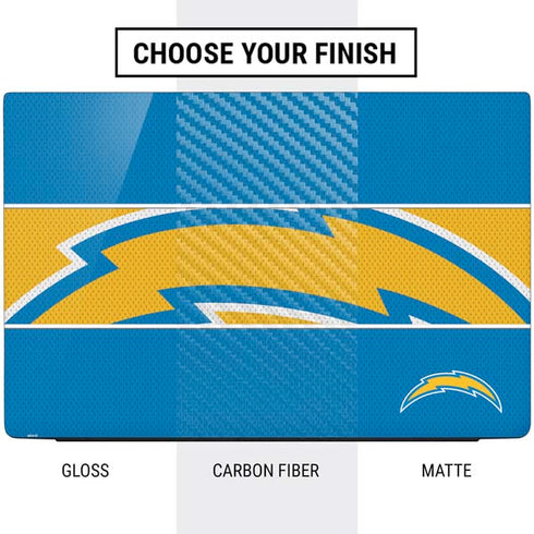 NFL Los Angeles Chargers Zone Block Dell Vostro Skin