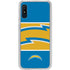 NFL Los Angeles Chargers Zone Block Galaxy A10e Clear Case