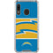NFL Los Angeles Chargers Zone Block Galaxy A30 Clear Case