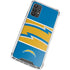 NFL Los Angeles Chargers Zone Block Galaxy A32 5G Clear Case