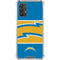 NFL Los Angeles Chargers Zone Block Galaxy A32 5G Clear Case