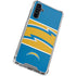 NFL Los Angeles Chargers Zone Block Galaxy A54 5G Clear Case