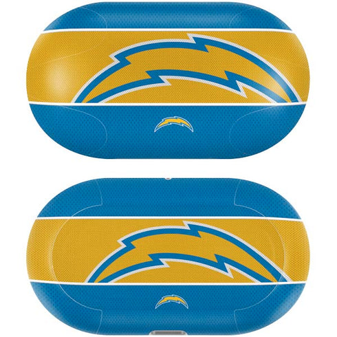 NFL Los Angeles Chargers Zone Block Galaxy Buds Plus Skin