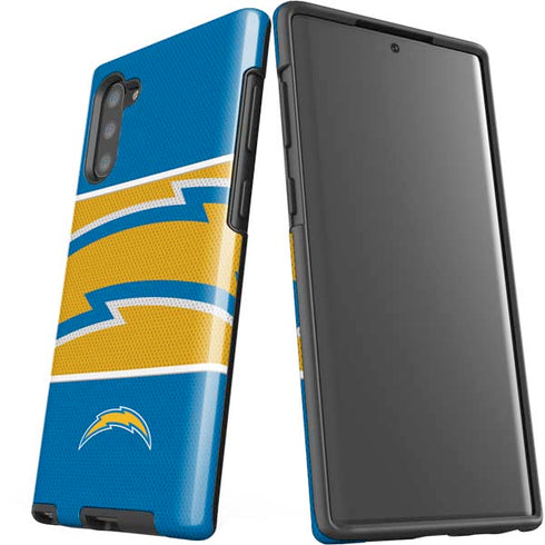 NFL Los Angeles Chargers Zone Block Galaxy Note 10 Pro Case