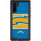 NFL Los Angeles Chargers Zone Block Galaxy Note 10 Waterproof Case