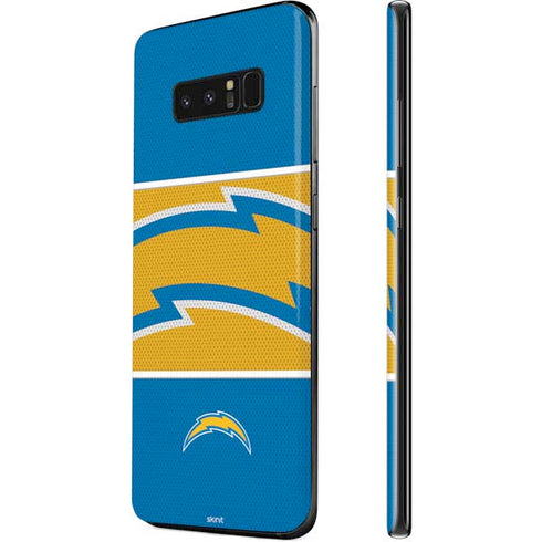 NFL Los Angeles Chargers Zone Block Galaxy Note 8 Skin
