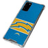 NFL Los Angeles Chargers Zone Block Galaxy Note20 5G Clear Case