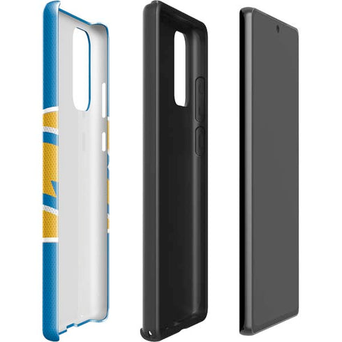 NFL Los Angeles Chargers Zone Block Galaxy Note20 5G Pro Case