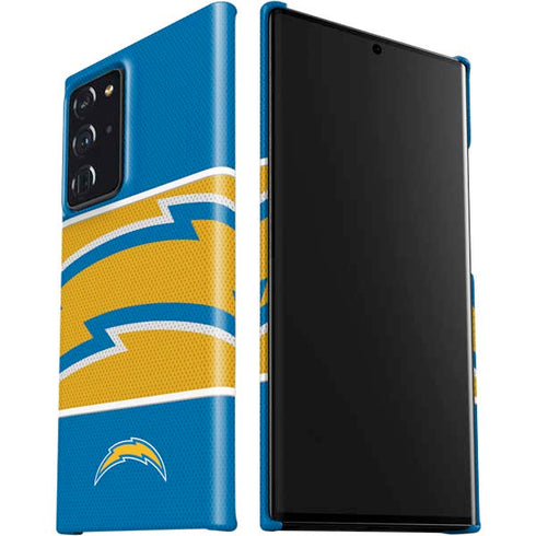 NFL Los Angeles Chargers Zone Block Galaxy Note20 Ultra 5G Lite Case