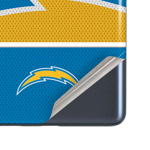 NFL Los Angeles Chargers Zone Block Galaxy S20 Fan Edition Skin